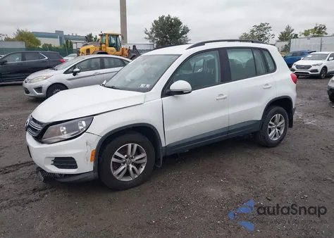 2016 Volkswagen Tiguan S z USA, uszkodzony, nr VIN WVGAV7AXXGW526892